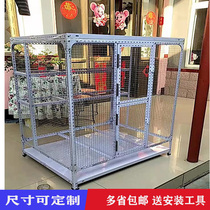 Universal angle steel loft loft combination shelf Custom breeding cage Angle iron multi-layer large outdoor bird cage