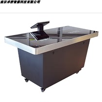 Canteen smart chip dining settlement system smart plate self-service Settlement Table restaurant cashier settlement chip bowl