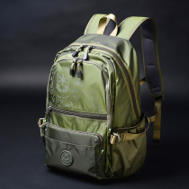 Junior high school student bag mens large capacity canvas backpack mens sports travel bag outdoor leisure backpack boys