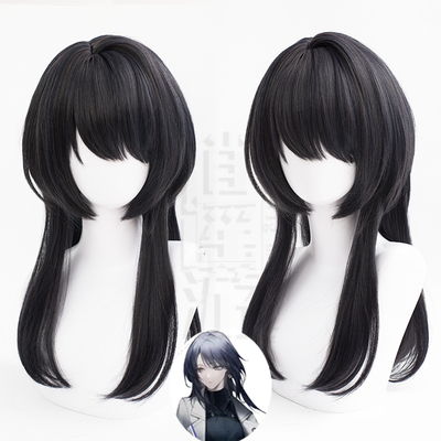 taobao agent Xiaoyao Tour the life -long lost female director COS wig male and female protagonist black sailor head cosplay game wigs