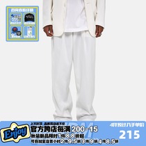 MEDM 21FW trendy Wild Autumn New loose suit pants men and women couples casual High Street straight pants