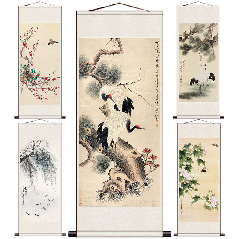松鹤延年绢本挂画-松鹤延年绢本挂画促销价格、松鹤延年绢本挂画品牌- 淘宝