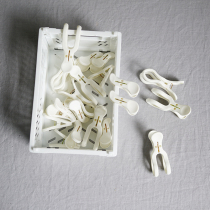 Park room Japan imported plastic clip windproof clothes clip socks clip large quilt clip clothes clip