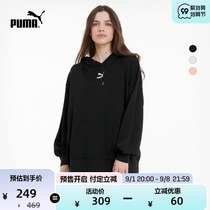 PUMA PUMA official new womens loose hooded casual sweater OVERSIZED 532283