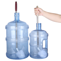 Large bucket Pure bucket water dispenser Mineral water bucket brush All-round extended handle cleaning brush Artifact brush