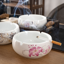 Tea Desk Ashtray Ceramic Oe-style Smoke Cylinder Tea Table Trend New Chinese Style Home Living Room Personality Office Easy To Clean