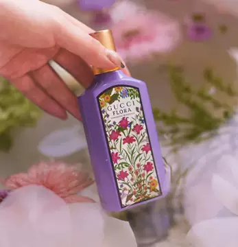 GUCCI FLORA 香水 紫色 Gucci Flora Gorgeous Gardenia 花之舞薰衣草紫瓶100ml