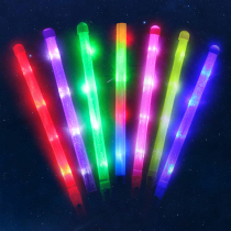 led electronic fluorescent stick multiplexing luminous fluorescent flash vibrato light-emitting support silver light concert event props