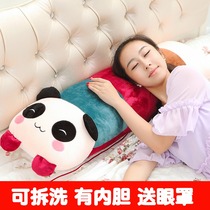 Panda doll holding sleeping bed plush toy long strip pillow rabbit doll male girlfriend doll cute