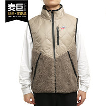 Nike NIKE Nike NSW HERITAGE men warm vest New imitation lamb cashmere CU4451