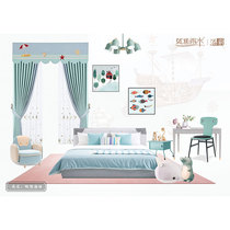 Dadukou (Live Product Price: 2880 yuan set) like a fish in the water curtain to imagine the beach deposit 50