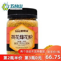 Wutai Mountain honey bee flower bee pollen 500g fresh female edible Lotus pollen not broken pollen