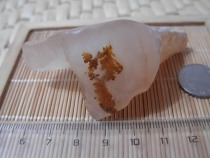 Alxa Gobi agate original stone shape agate carving grass flower agate original stone