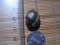 Alxa Meridian agate vein agate muscle agate original stone muscle muscle vein stone meridian gangue-ring surface