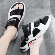 Sandshoe Mens Summer 2022 New Wear and anti-slip beach shoes Driving work Dual-use casual trendy cool tug