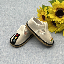 Inner Liansheng childrens cloth shoes summer New Machine non-slip glue bottom sticky shoes baby shoes toddler shoes 5277C