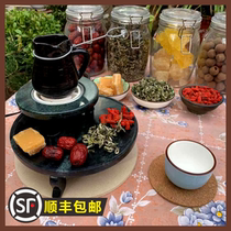 Zhou Xiaoyi can Tea Gansu hometown Mandarin duck Jade can adjust the temperature of Chinese cooking tea stove No. 1 furnace Shunfeng