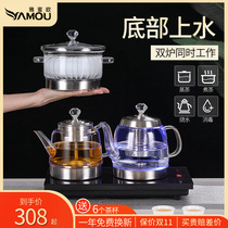 Fully automatic water Electric kettle household tea table special tea brewing heat preservation integrated glass electric tea stove