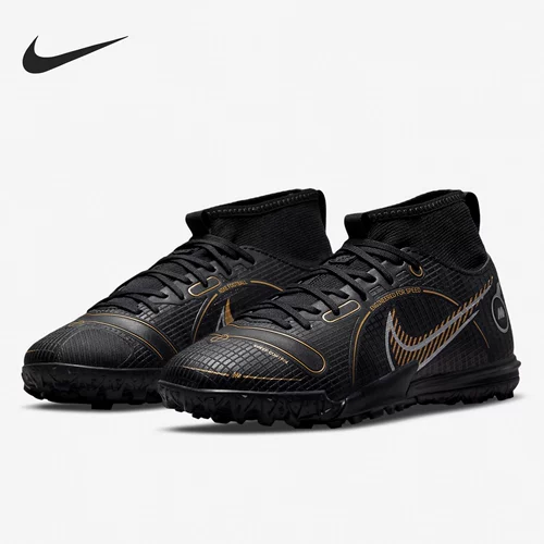 Nike/nike renuine Jr Superfly 8 Tf Big Childing Football Shoes DJ2864-007