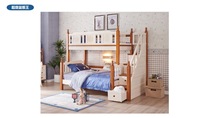 Sampo Kingdom Pine Castle Kingdom Step Bunk Bed