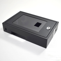 DELI Deli 3960 Fingerprint Attendance Machine Protective Box Protective Cover 33113 Metal Shell Anti-theft Anti-vandalism Box