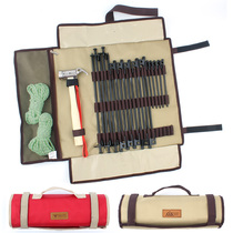  Outdoor camp nail bag Camp nail storage bag Portable hammer tent accessories finishing bag Simple portable tool bag