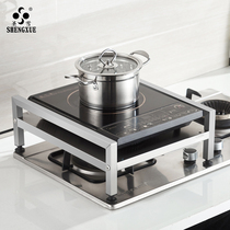 304 stainless steel induction cooker rack rice cooker stove kitchen storage shelf Gas stove cover bracket table