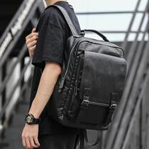 Corticular Business Laptop Backpack Mens Shoulder Bag Tide Large Capacity Travel Package High School Students