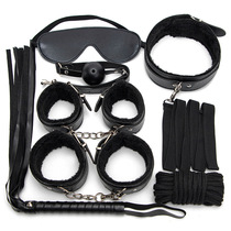 sm bundled handcuffs sex toys training toys Women equipment flirting props love whip fun set sex tools