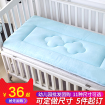 Childrens mattress kindergarten nap special mat crib sponge pad is used by baby bed mattress all four seasons