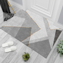 Door mat Nordic floor mat entrance entrance entrance entrance pvc foot mat can be cut carpet Net red home disposable disposable