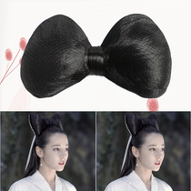 Costume Hanfu wig Qian female ghost big bow hair bun Studio film and television COS Nie Xiaoqian Ancient hair bag