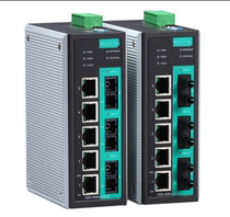 MOXA EDS-408A-MM-SC8 port network managed Ethernet switch 2 multimode optical ports 6 electrical ports 100MB