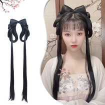 Upgraded version of ancient wind wig hair hoop integrated comb style simple and good operation daily fairy classical hair bag