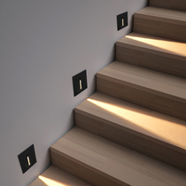 Stair sensor light Type 86 human body sensor Footlight embedded home aisle corner kick step step step step light