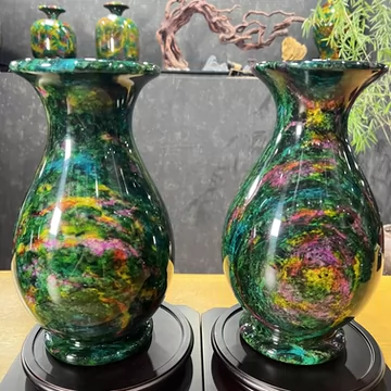 台湾七彩玉 花瓶 台湾七彩玉花瓶-台湾七彩玉花瓶促销价格、台湾七彩玉花瓶品牌- 淘宝