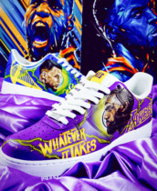  HZP man produced sneakers CUSTOM star James Curry theme DIY service fee creativity