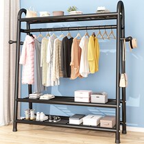 Simple wardrobe modern iron frame bedroom combination rental room space saving storage folding storage cloth clothes cabinet