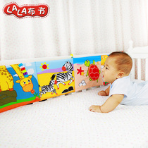 Lalababy Lara Bubes Multifunctional Baby Bed Wai Early Education Cloth Book Decorative Pendant Three-dimensional Tube Toys