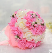 Holding flower Bride wedding wedding simulation flower bridesmaid flower girl holding props wedding supplies creative flower ball