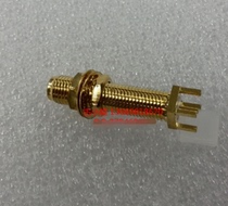 SMA-KE plus long screw tooth SMA socket SMA-KHD connector straight plugboard PCB Welding deposit 50 Ohm