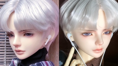 taobao agent [Spot] BJD headset wireless headset props 4 points 3 points Uncle Zhuang uncle