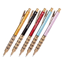 Japan pentel Patong PG1015 limited black blue red yellow pink gold metal rod telescopic nib Mechanical pencil