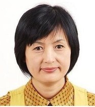 Middle-aged and elderly wigs female short hair bobo oblique bangs straight hair to send mother grandmother natural black jiafa