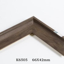 Wood grain line Mounting line 6505#Studio frame Photo wall decorative painting line 66X42mm photo frame line