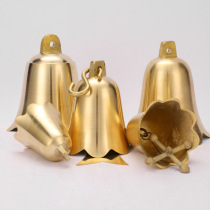 Copper bell copper bell bronze bell copper wind bells pure copper Merchants Feng Shui Swing Piece Temples Hang Bells Pendant home Nafu Size metal