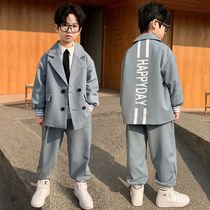 South Korean boy suits suit 2021 CUHK boy boy Inlensey suit handsome air show to host performance tide