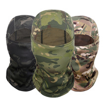 Riding hood Outdoor military fan Tactical sleeve Head cap Mens speed Dry sunscreen windproof Breathable Riding Ice Silk Mask Scarf