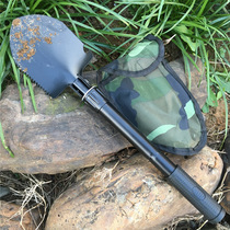 Outdoor supplies engineer shovel digging multi-function self-defense Camping Fishing foldable shovel small portable shovel