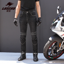 Thunder wing cross-country motorcycle motorcycle motorcycle jeans riding pants anti-fall pants racing pants spring and summer autumn Knight equipment